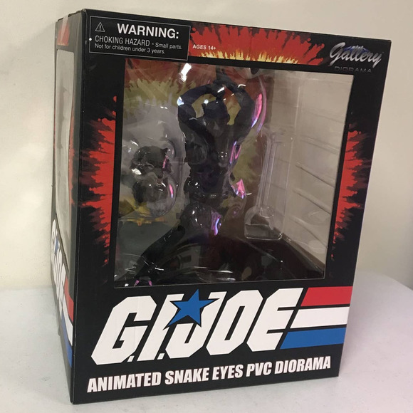 Snake Eyes (Animated) Gallery Diorama - DCD 40th Anniversary Exclusive - Picture 2 of 5